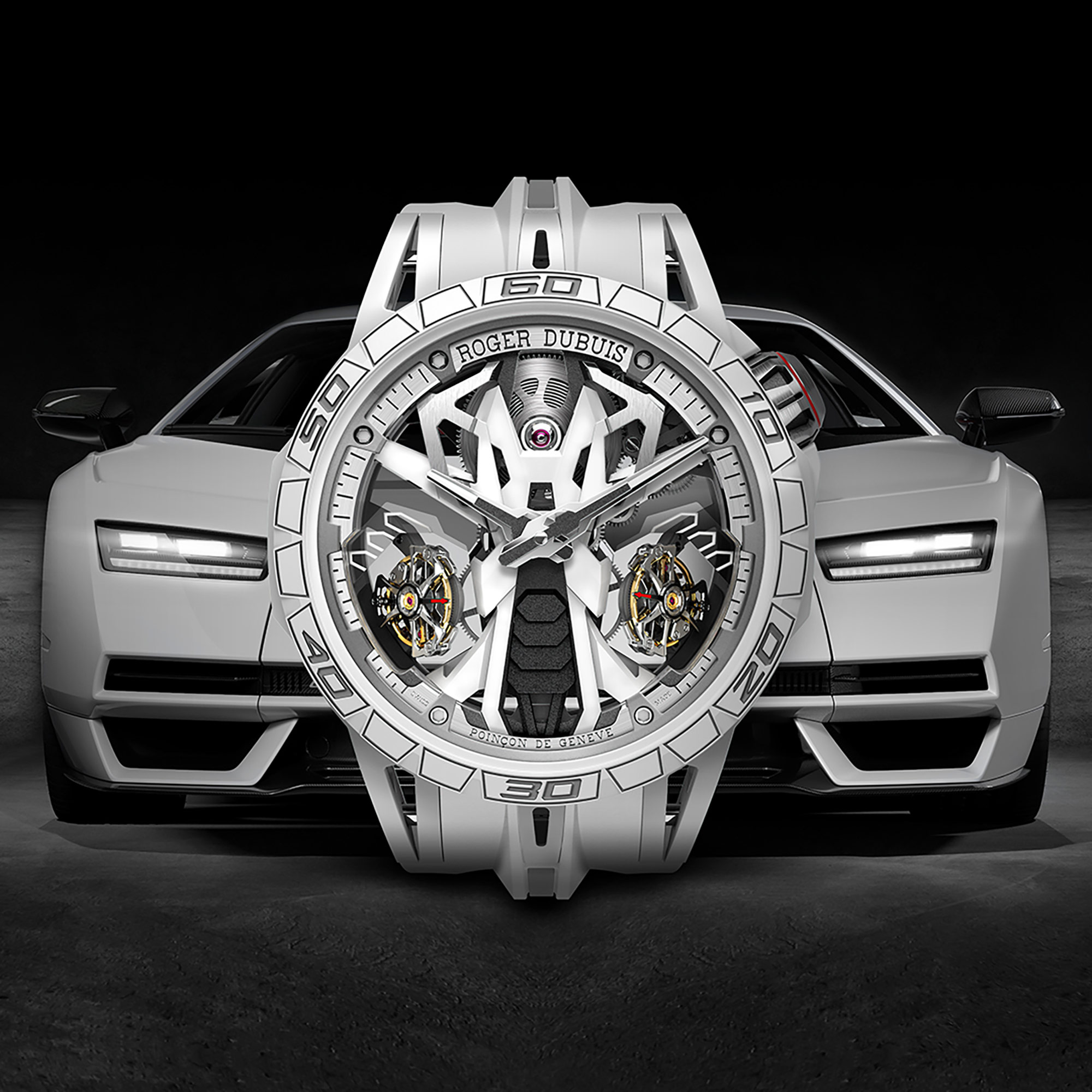 Roger Dubuis Excalibur Spider Countach DT/X: A Perfect Match For 