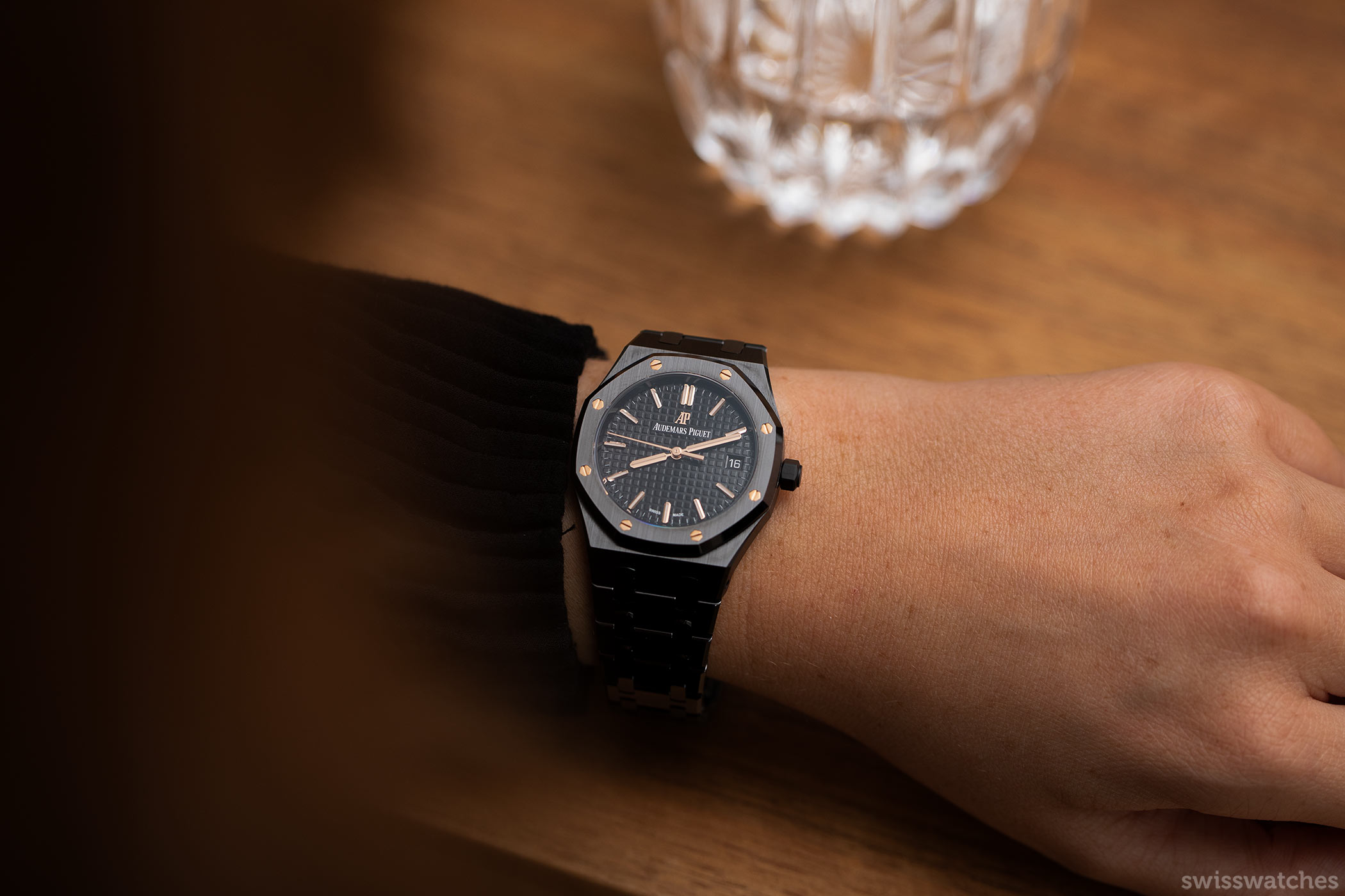 Audemars Piguet Does All Black Ceramic for the Royal Oak Supersonnerie