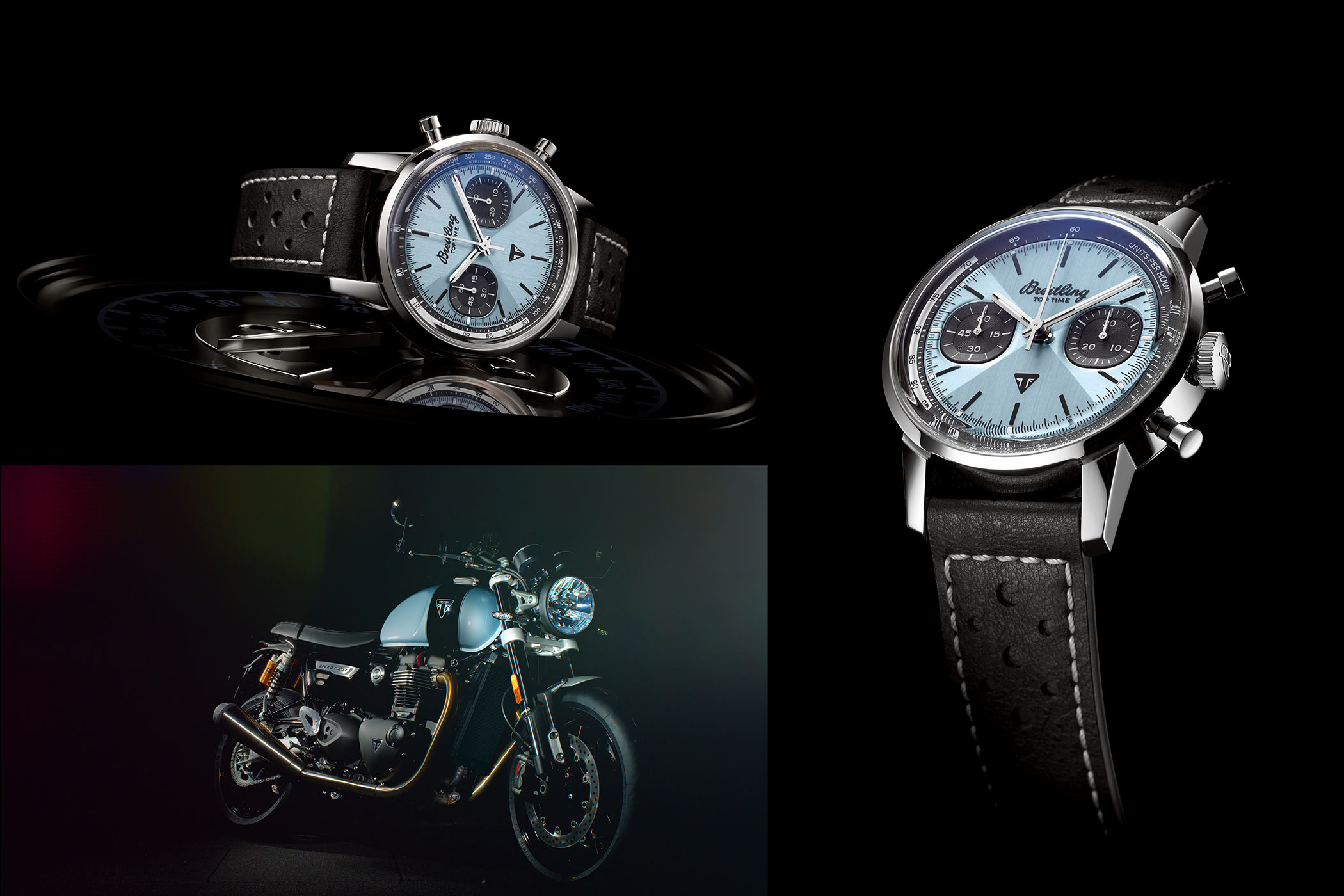 INTRODUCING: The Breitling Top Time Triumph Ice Blue — Wrist