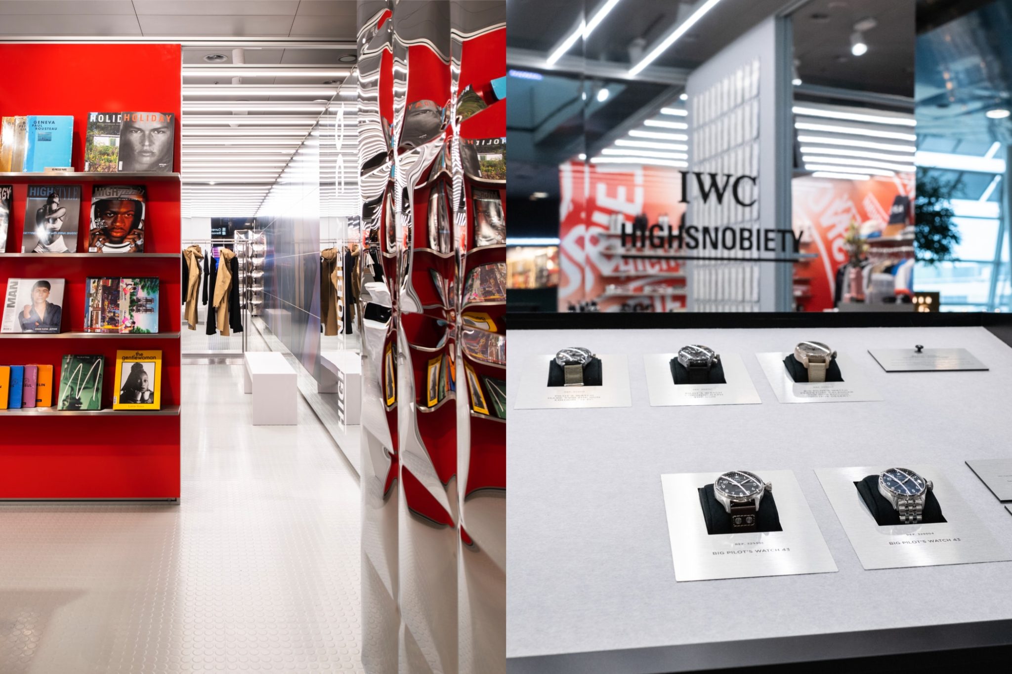 Pop Up at Zurich Airport IWC x Highsnobiety GATEZERO