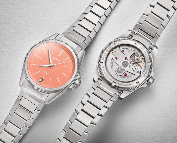 Oris-ProPilot-X-Calibre-400-Cover-Salmon-Front-And-Back