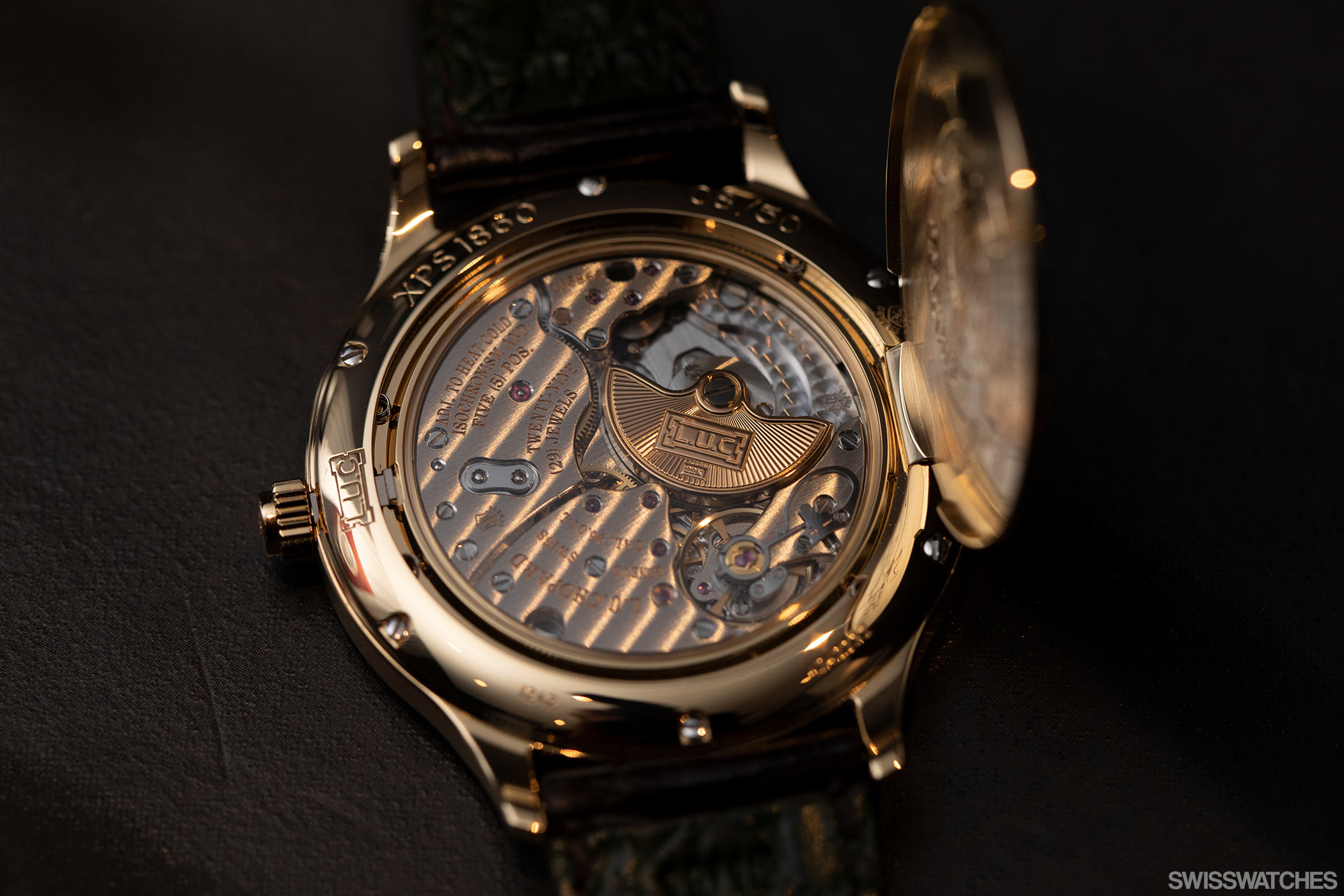 New Chopard L.U.C XPS 1860 Officer: Classically Cool In Yellow Gold - Quill  & Pad