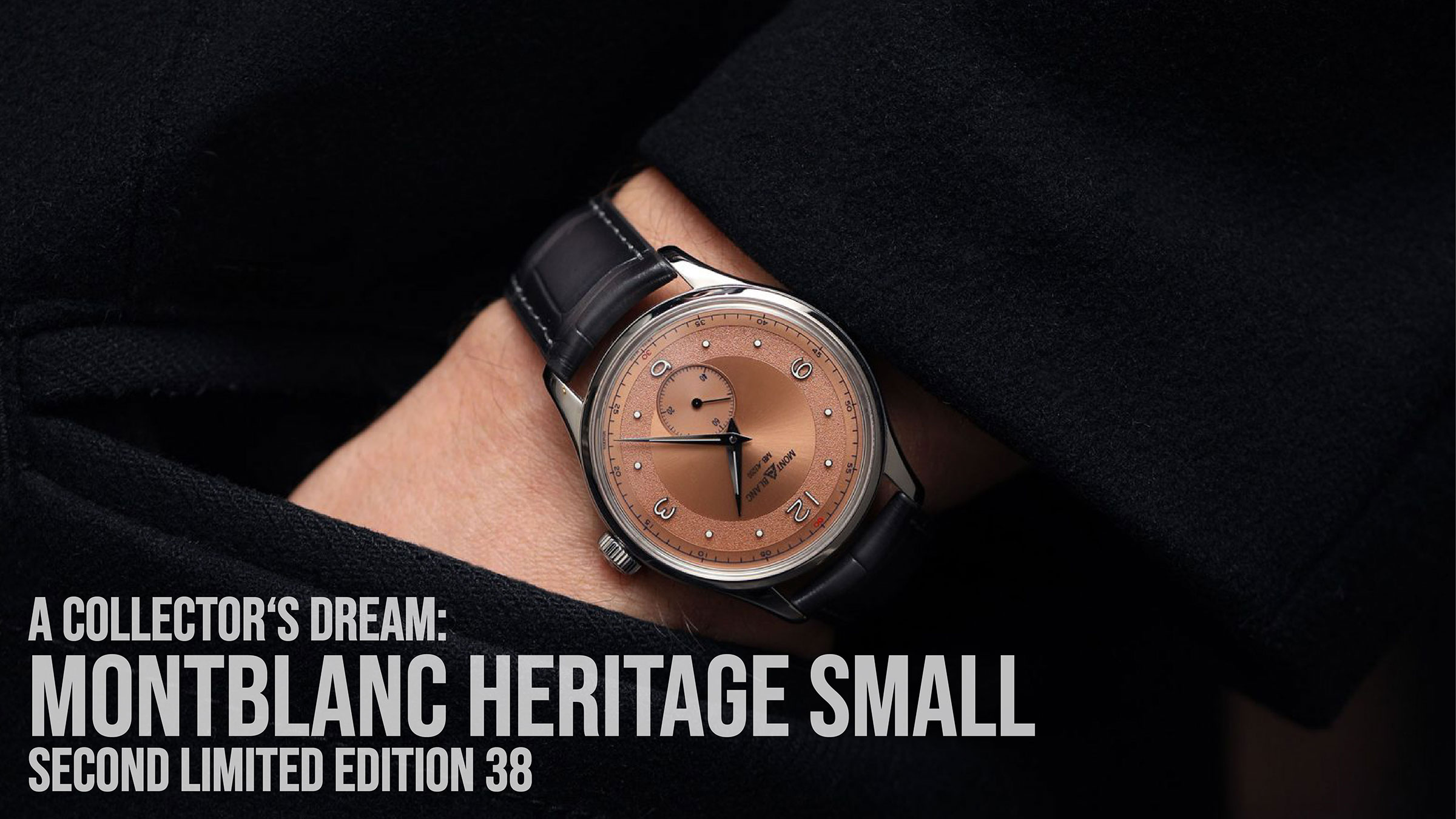 A Collector’s Dream: Montblanc Heritage Small Second Limited Edition 38