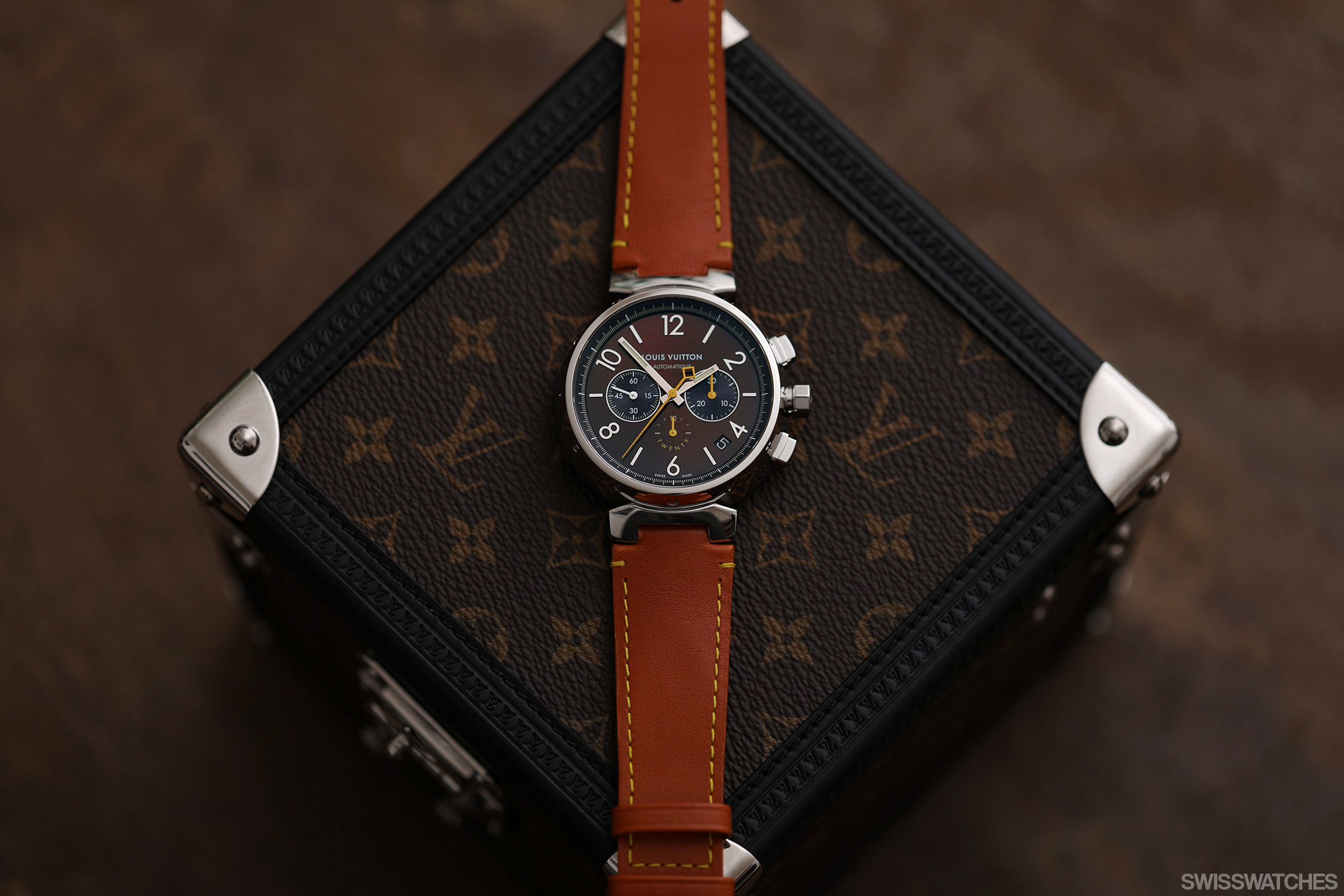 Louis Vuitton Tambour Rose Gold – W1PG10 – 61,100 USD – The Watch Pages