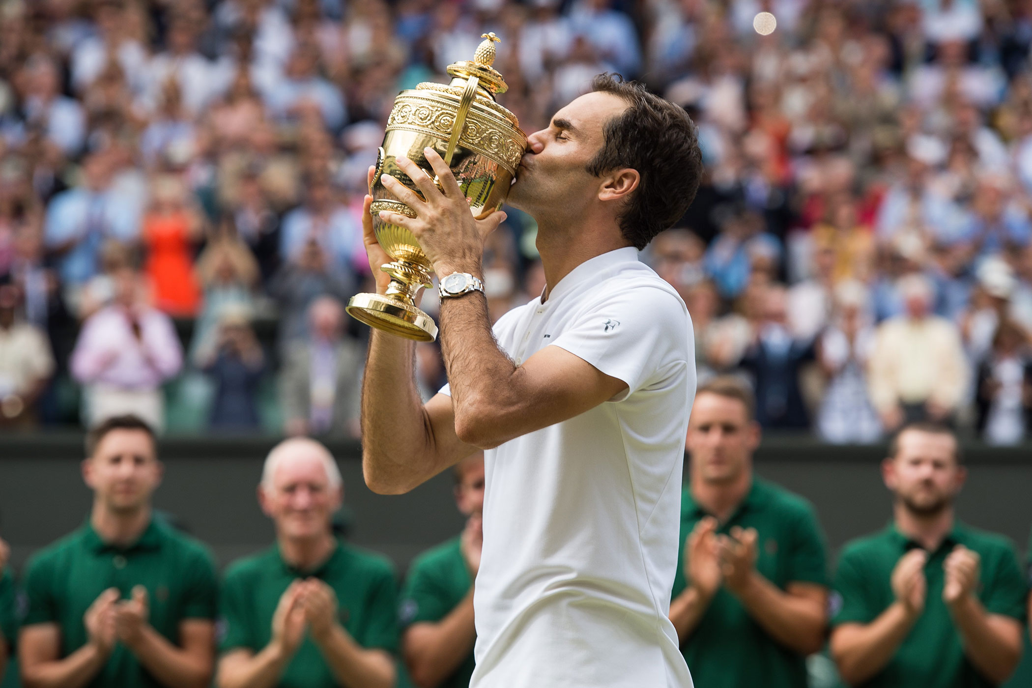 Roger federer rolex discount wimbledon