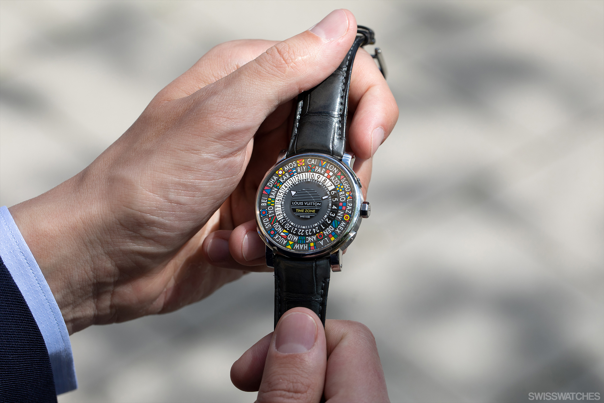 Introducing The Louis Vuitton Escale Worldtime, A Hand-Painted Travel Watch  - Hodinkee