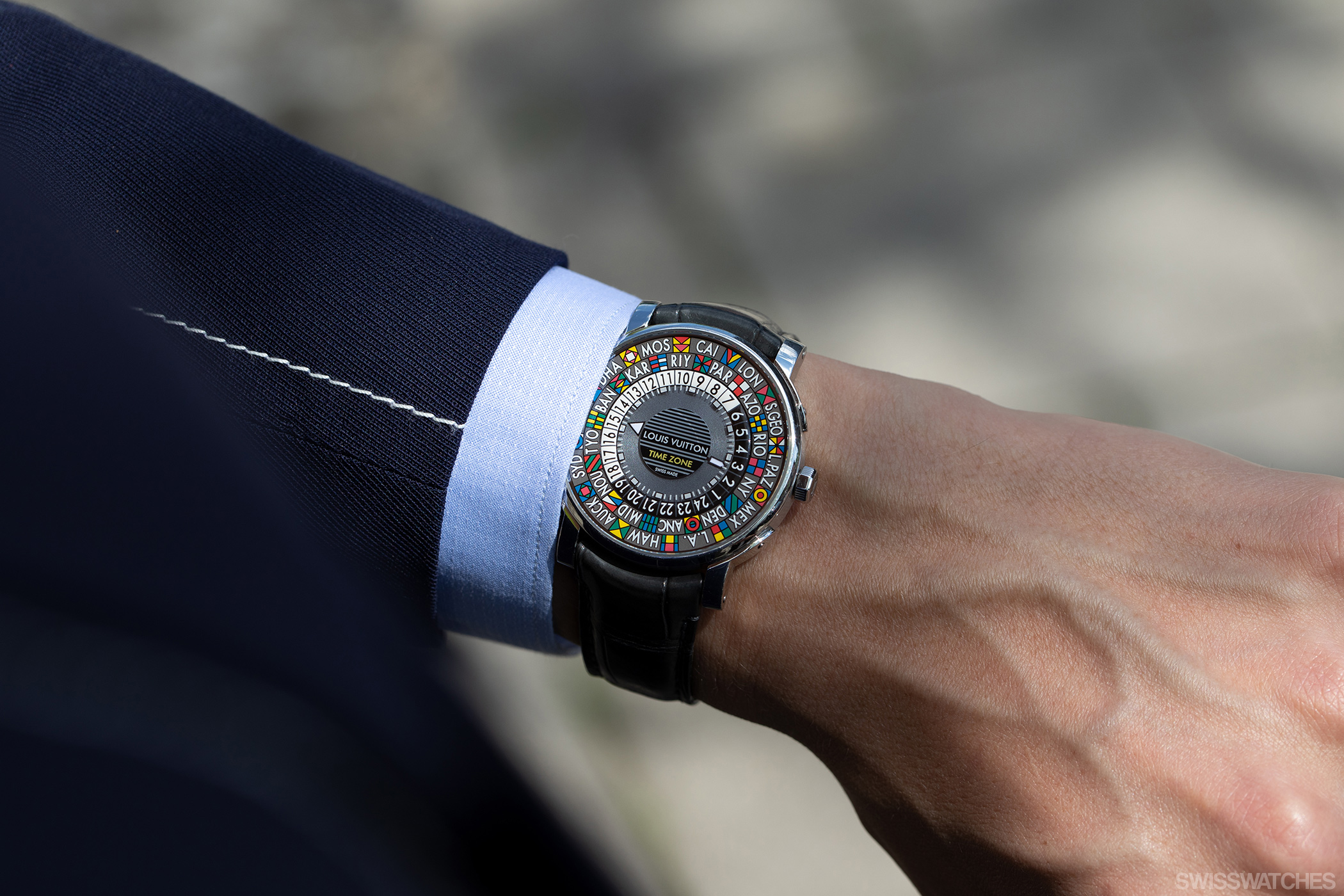 Introducing The Louis Vuitton Escale Worldtime, A Hand-Painted