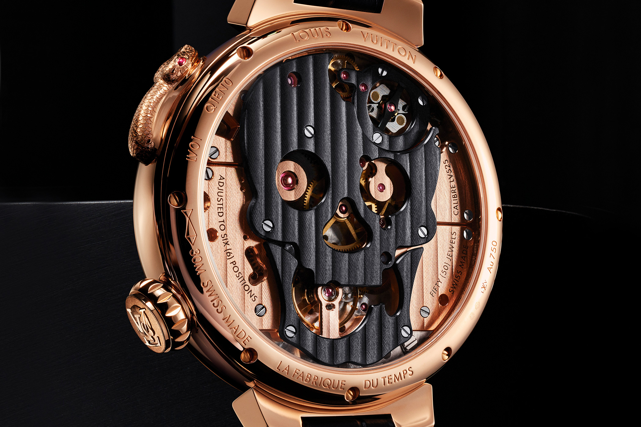 Louis Vuitton Creates Sculptural Voyageur Skeleton Watch – Robb Report