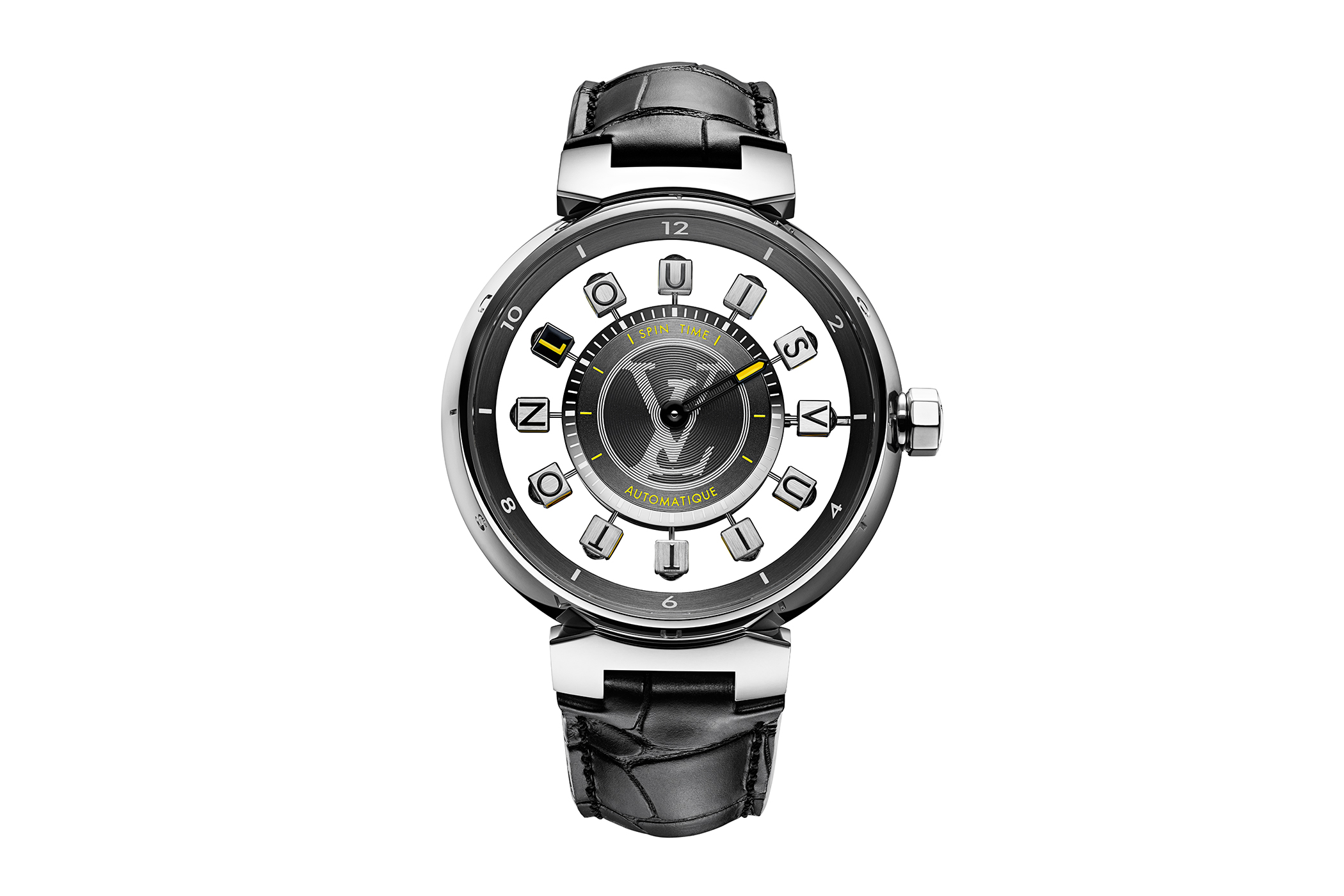 Louis Vuitton - Tambour Watch 39.5mm Stainless Steel – Every Watch