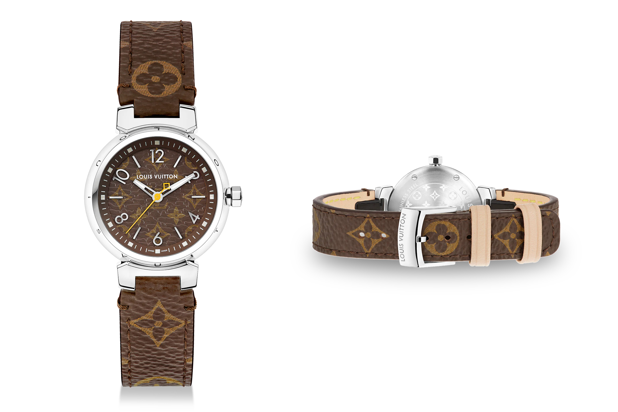 Louis Vuitton Tourbillon Tambour Monogram  Louis vuitton watches, Watches  for men, Cool watches