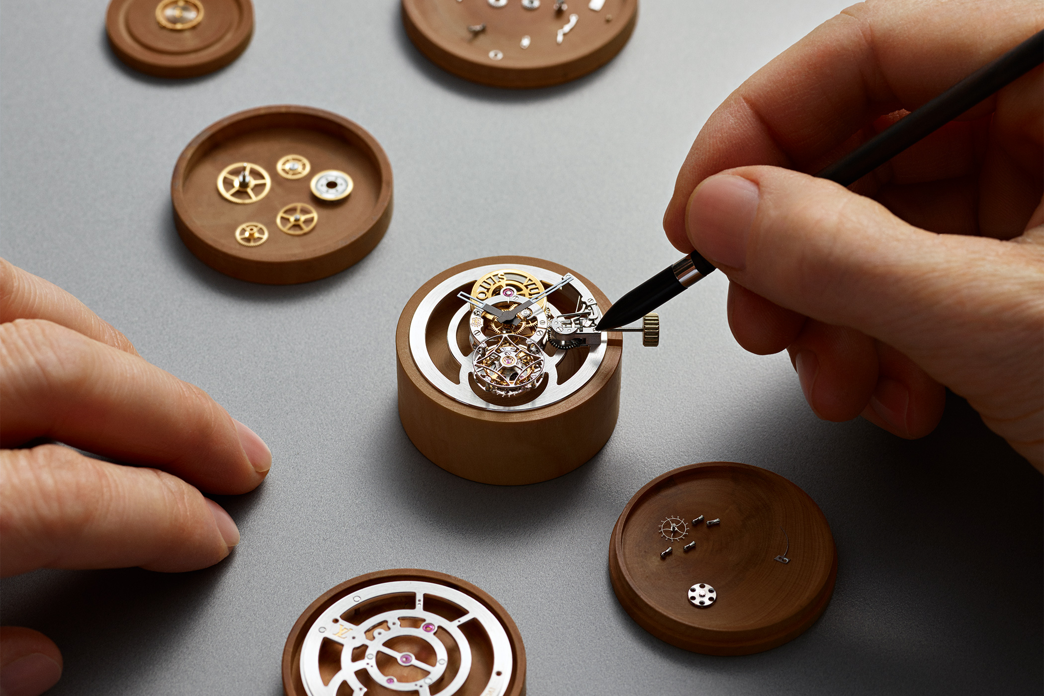 Louis Vuitton Attends Geneva-Based Watch Fair To Unveil New Designs