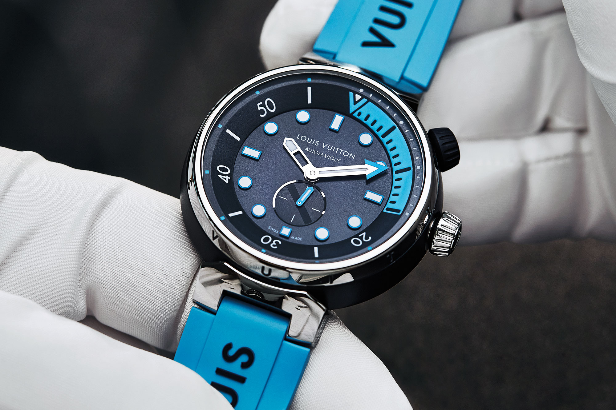 Louis Vuitton Tambour Street Diver Burning Rock – The Watch Pages