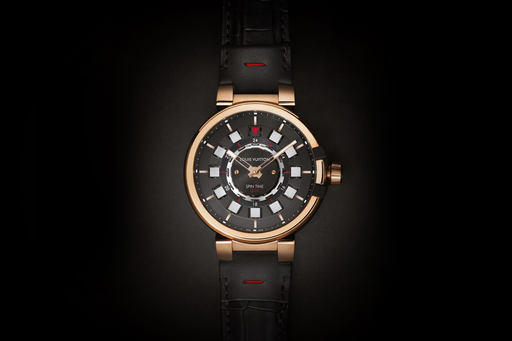 Tambour Spin Time Air, The Most Modern Jumping Hour Watch by LV