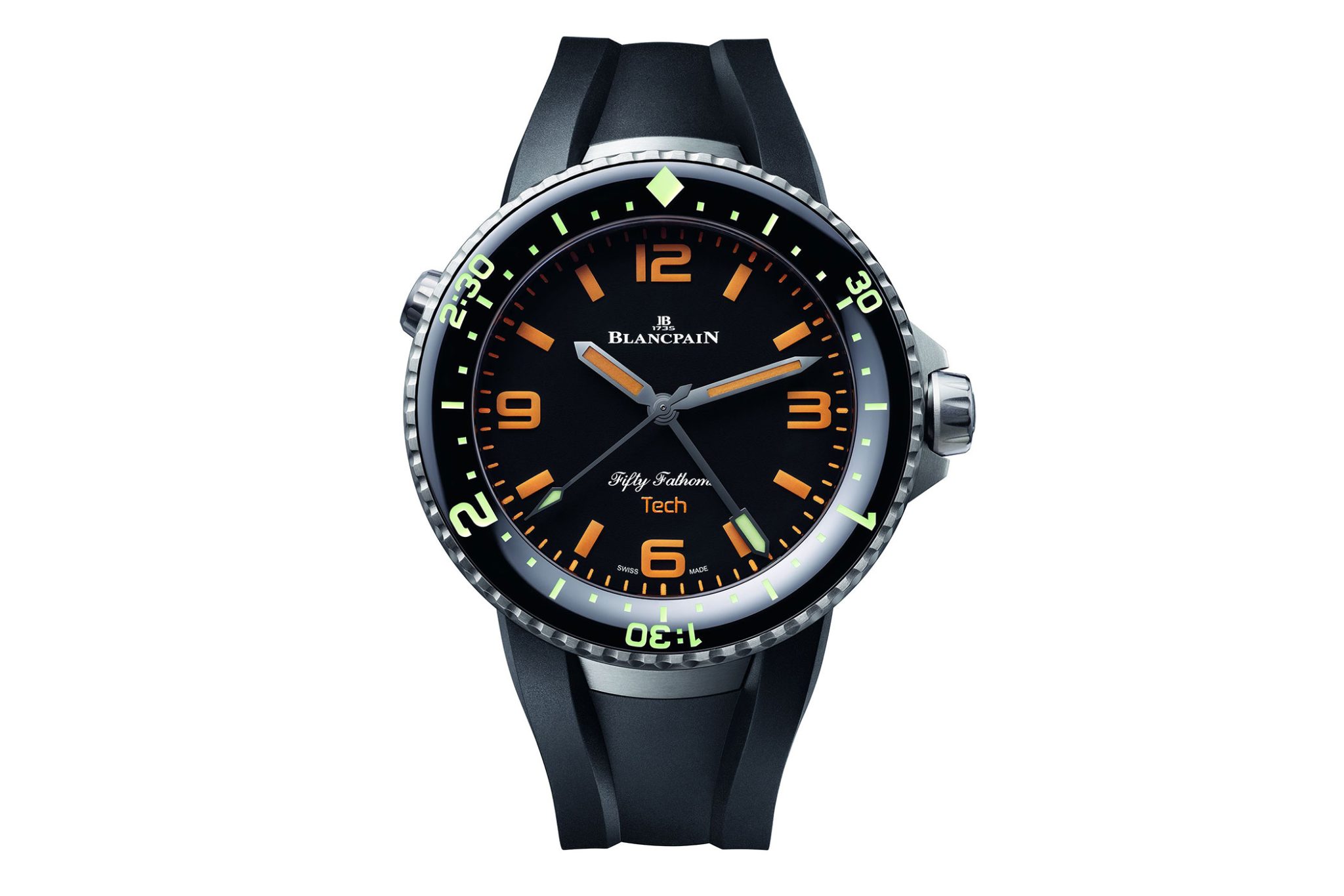 New Horizons The Blancpain Fifty Fathoms Tech Gombessa