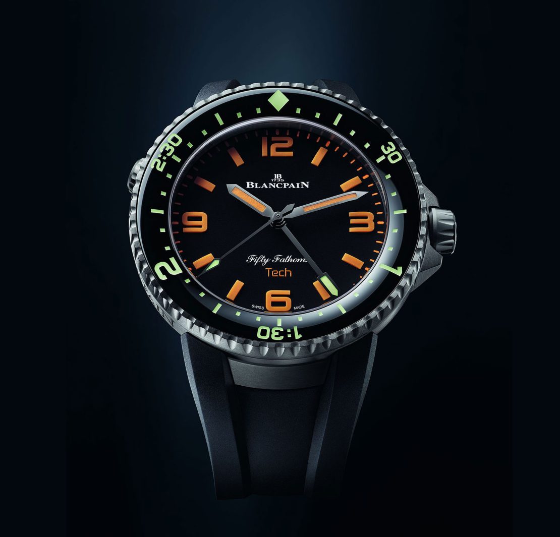 New Horizons The Blancpain Fifty Fathoms Tech Gombessa