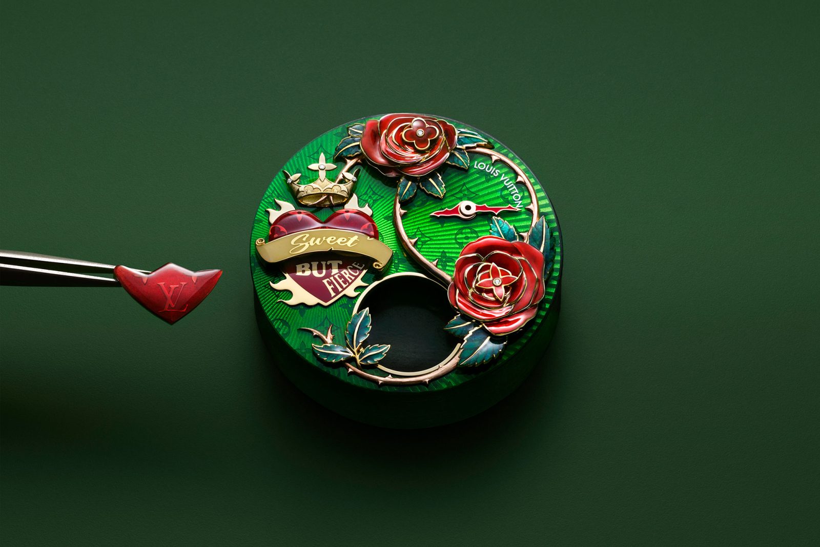 A Feast for the Eyes: Louis Vuitton Tambour Fiery Heart Automata ...