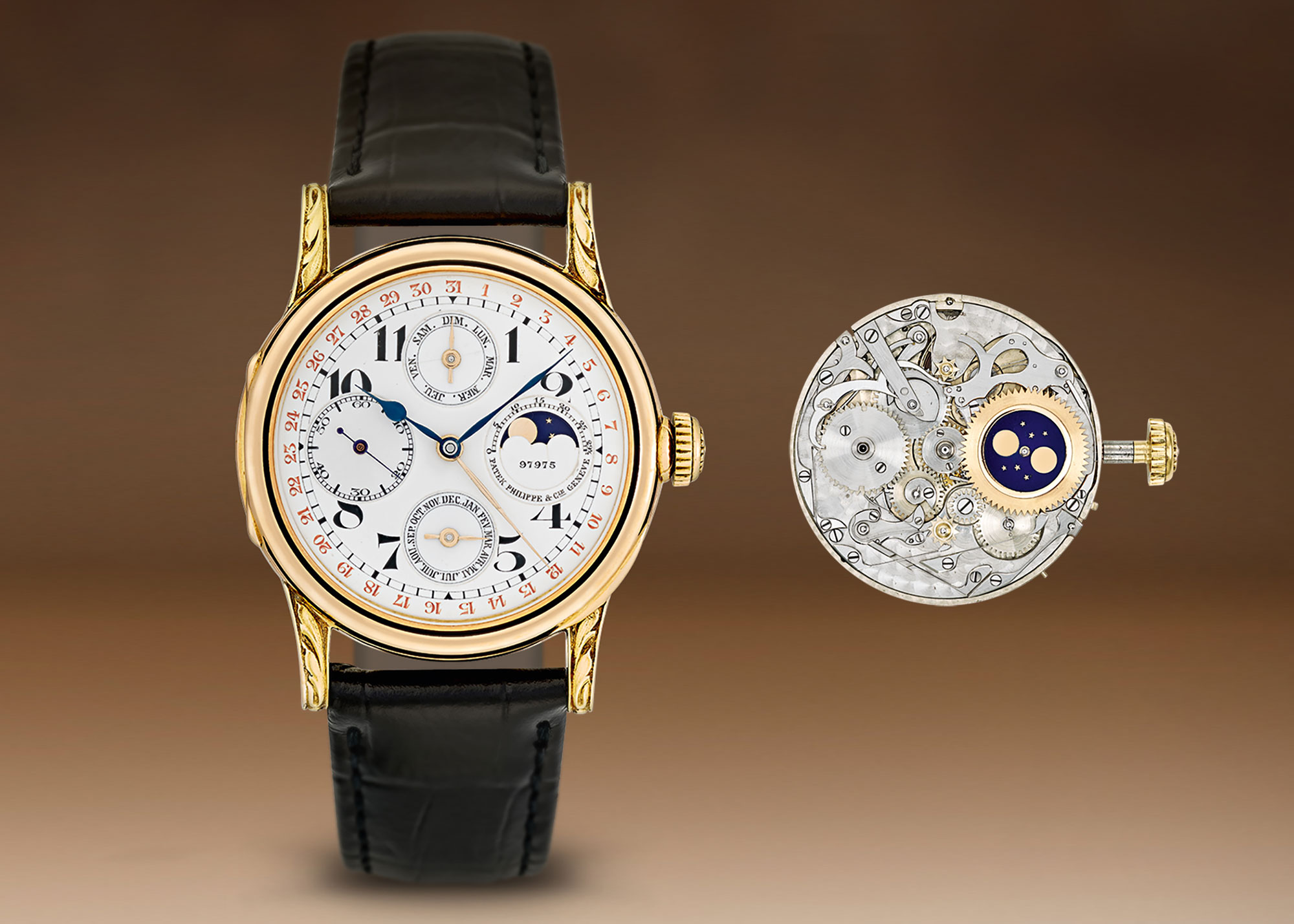 Patek-Philippe-and-Cie-movement-1898-Case-1925-Caliber-12-movement-No-97975