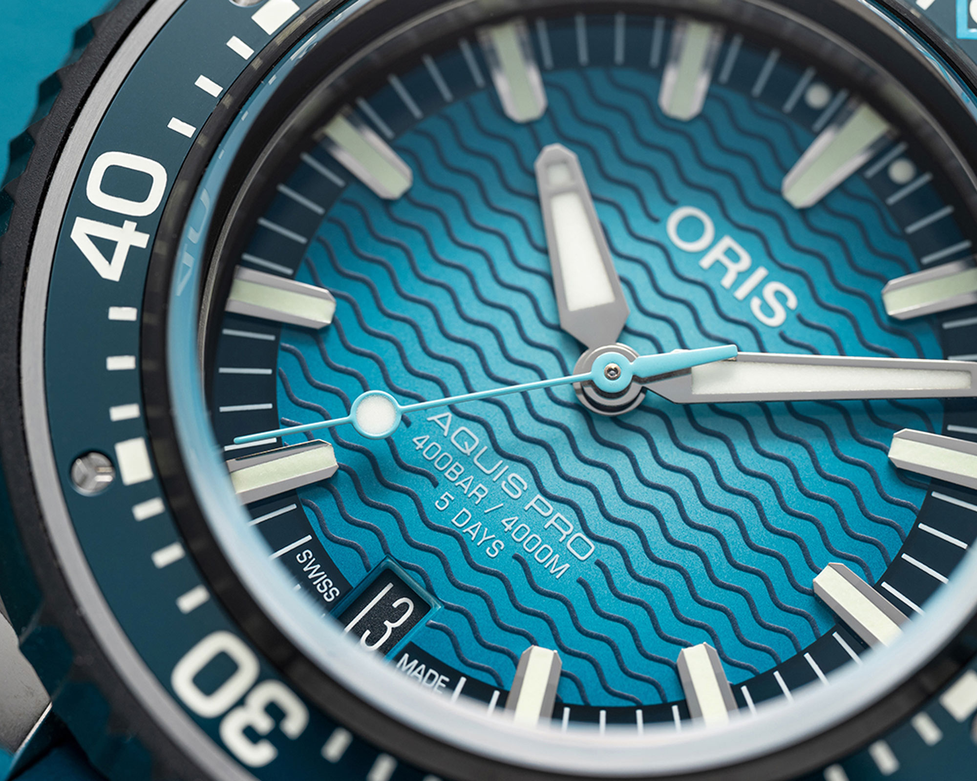 Deep Diver Oris AquisPro 4000m Swisswatches Magazine