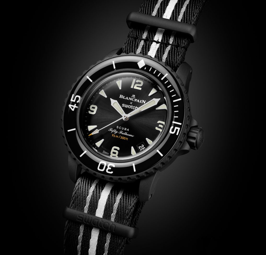 Off to the Largest Sea on the Moon With Blancpain x Swatch Ocean