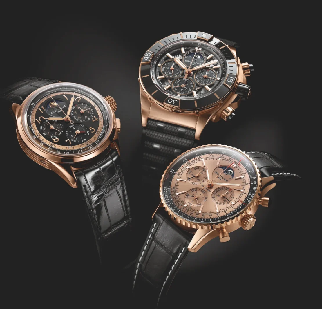 Breitling Launches Limited 140th Anniversary Editions of Premier Navitimer and Chronomat Swisswatches Magazine