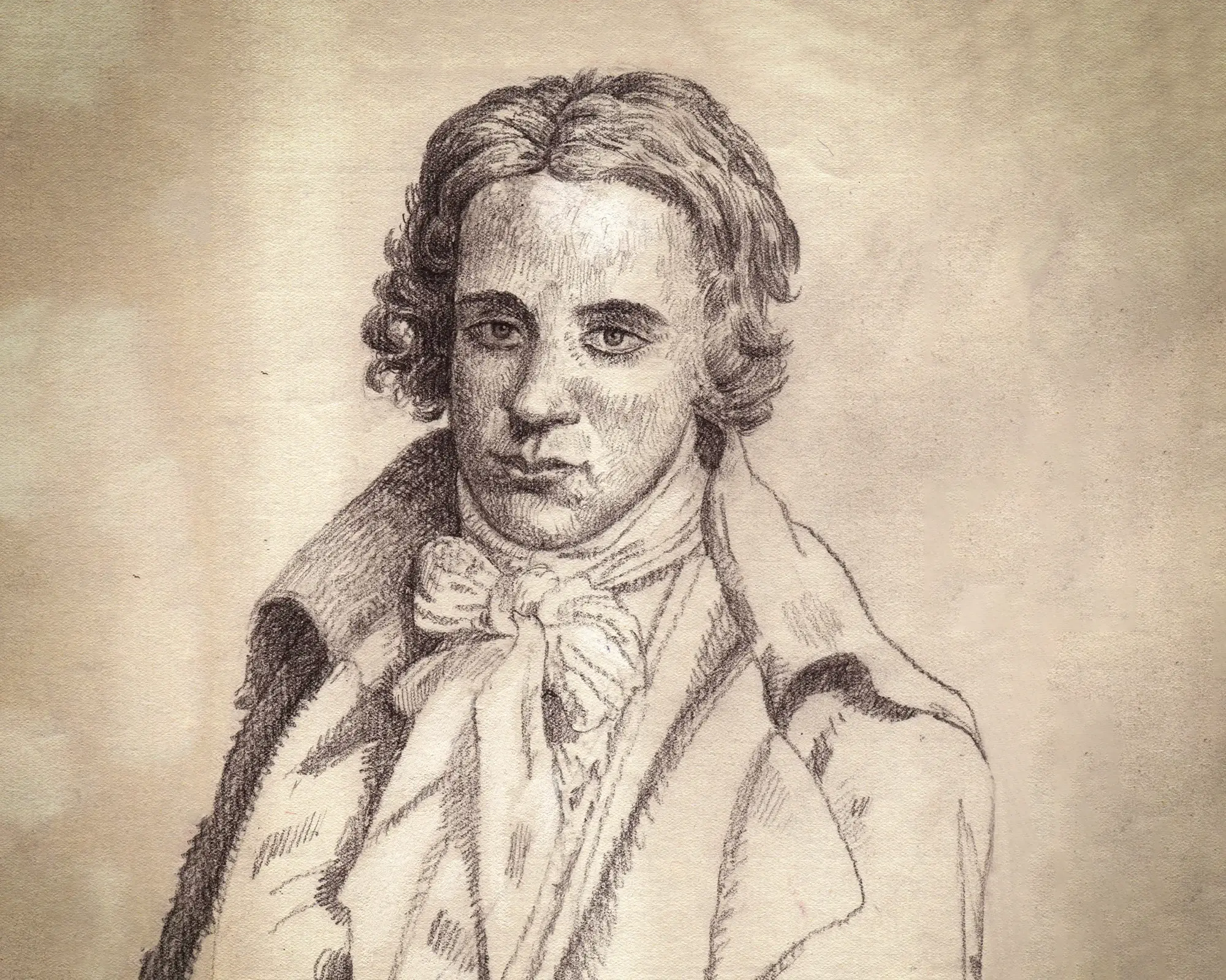 A drawing depicting Jean Marc Vacheron