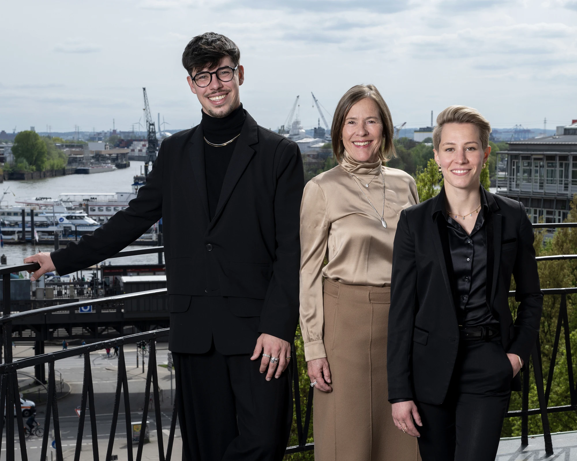 Portrait of Scott, Kim-Eva and Chiara Wempe