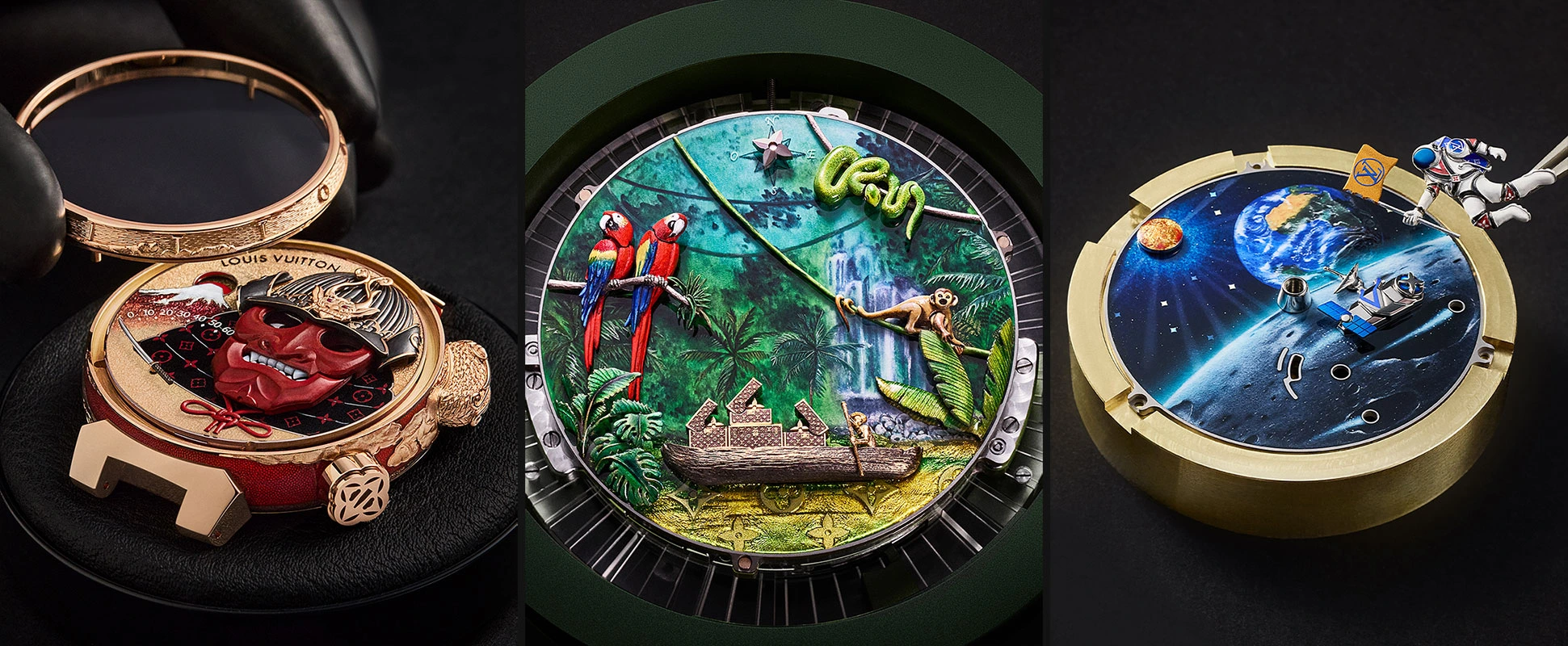 Tambour Bushido Automata, Escale en Amazonie und Tambour Taiko Galactique