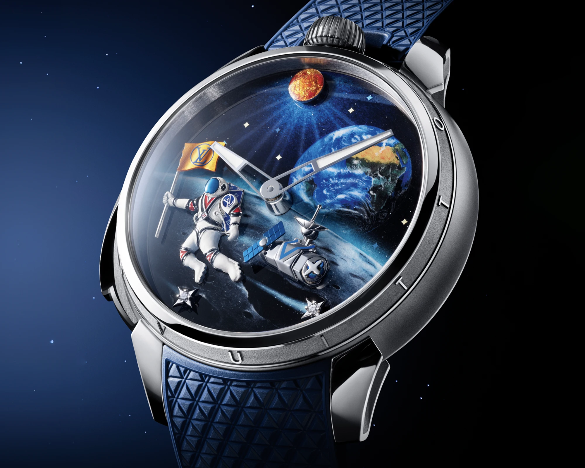 The Louis Vuitton Tambour Taiko Galactique Ref. w9ti12