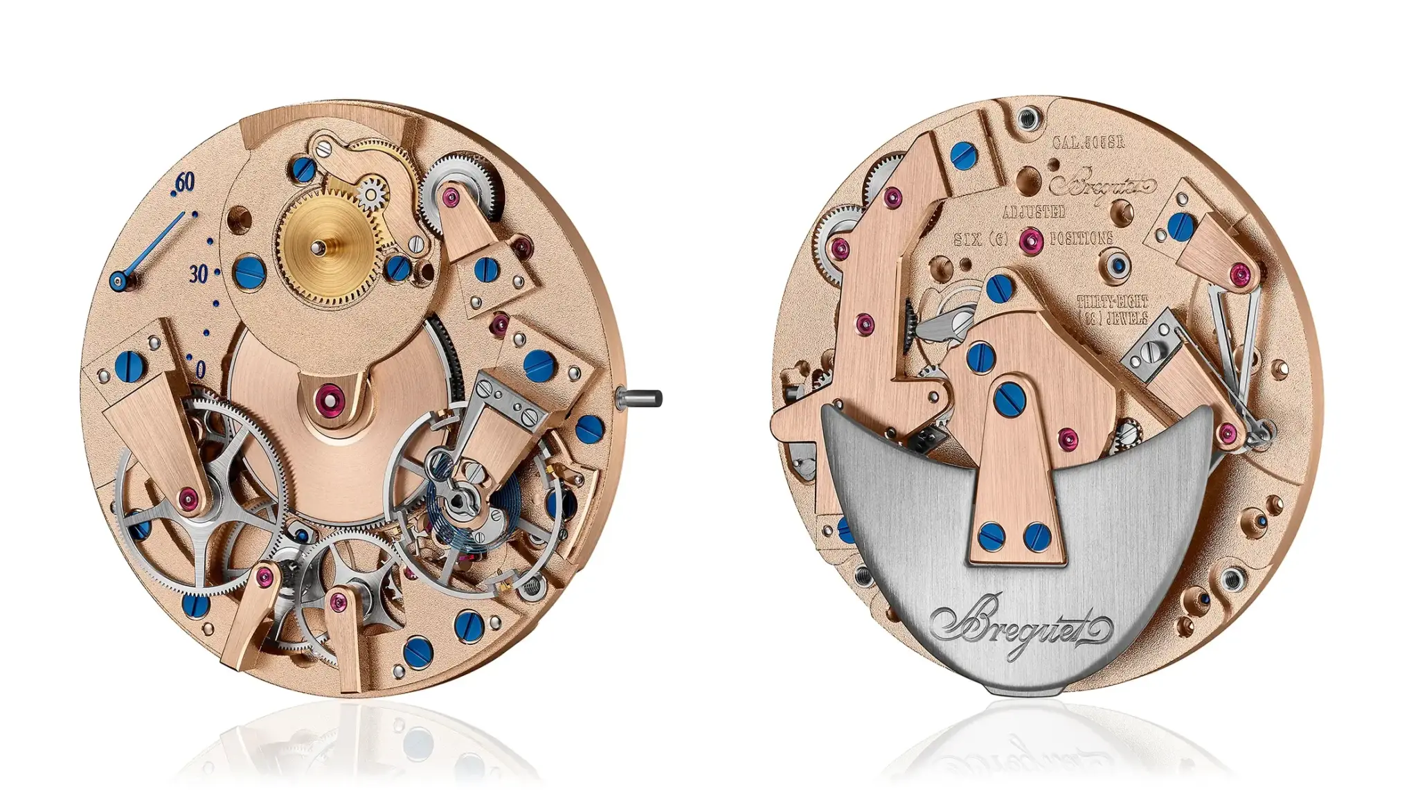 The Breguet Calibre 505SR from both sides
